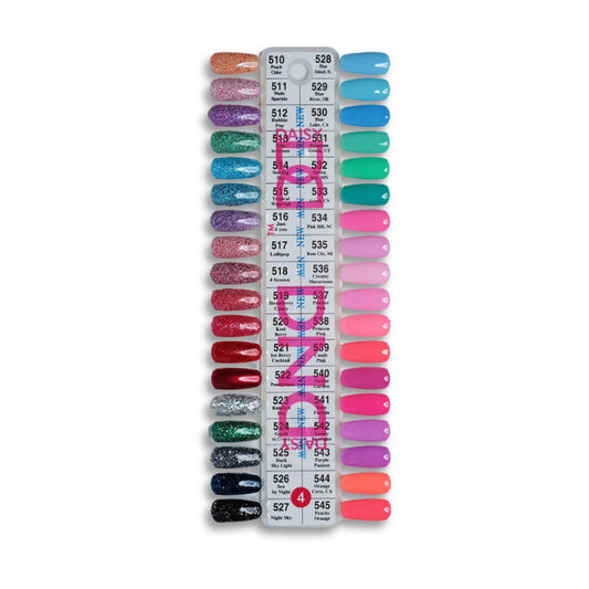 DND DUO TRAY NO.4 (SET OF 36 COLORS)