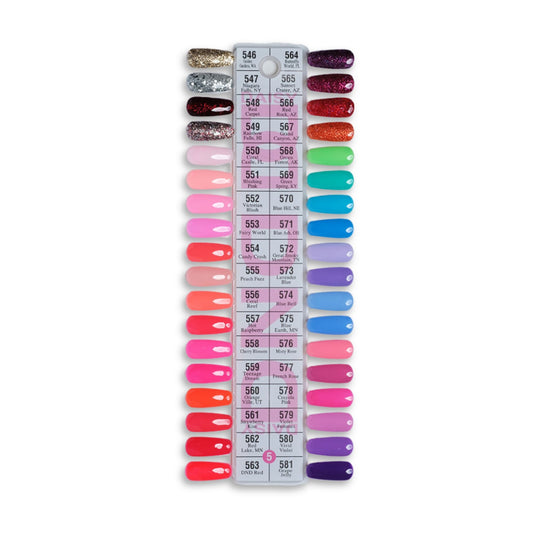 DND DUO TRAY NO.5 (SET OF 36 COLORS)