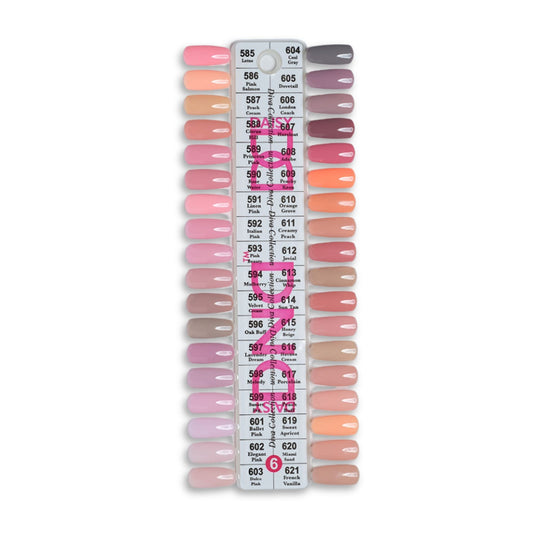 DND DUO TRAY NO.6 (SET OF 36 COLORS)