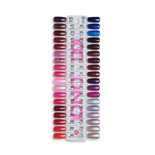 DND DUO TRAY NO.8 (SET OF 36 COLORS)