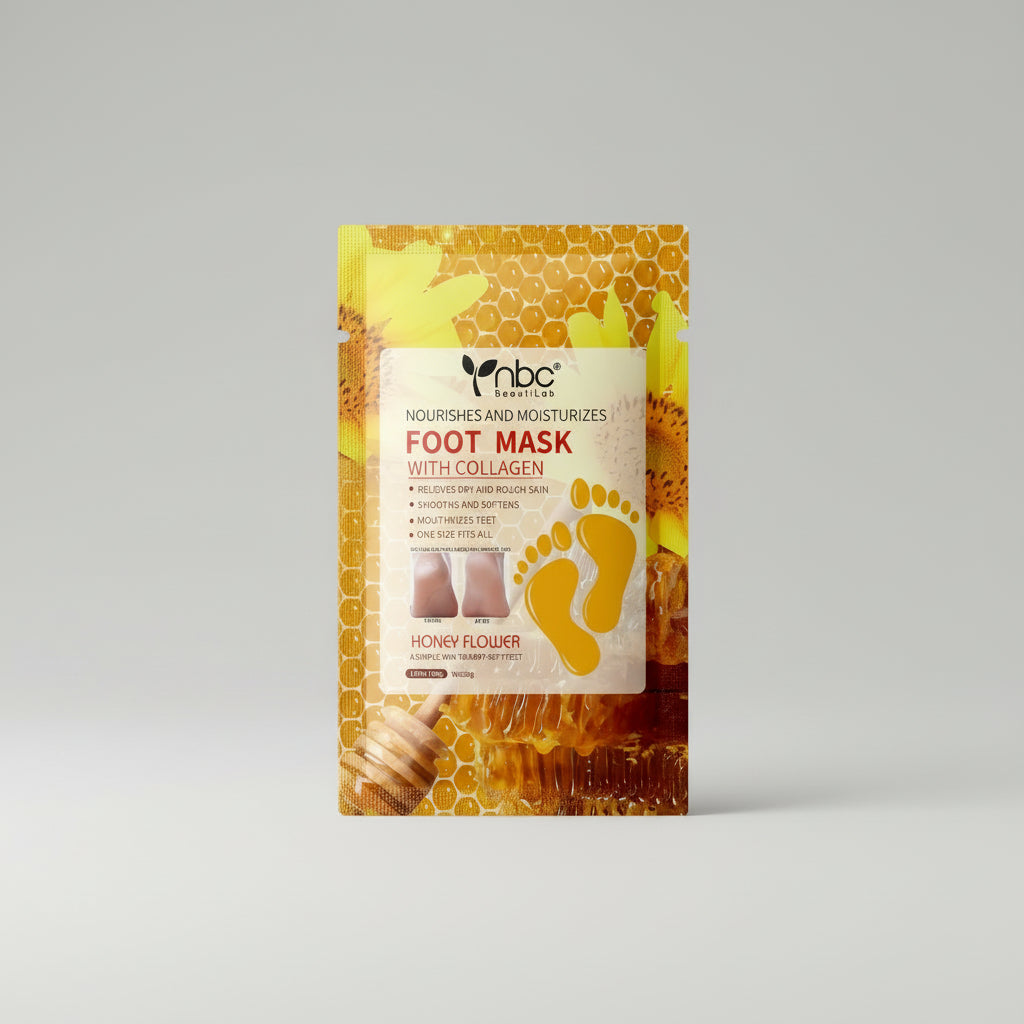 NBC COLLAGEN MOISTURE FOOT MASK - HONEY FLOWER