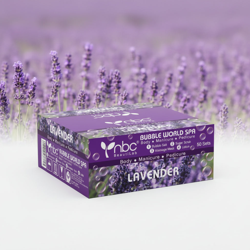 NBC 4-IN-1 BUBBLE WORLD SPA - LAVENDER