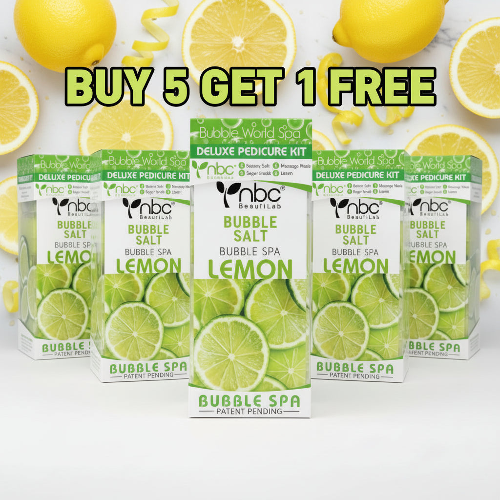 NBC 4-IN-1 BUBBLE WORLD SPA - LEMON