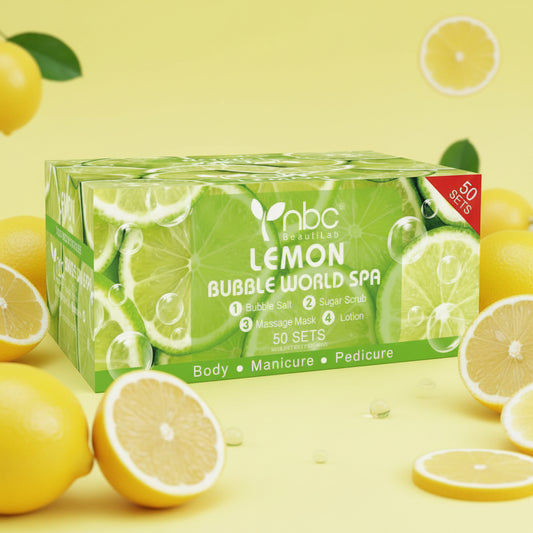 NBC 4-IN-1 BUBBLE WORLD SPA - LEMON