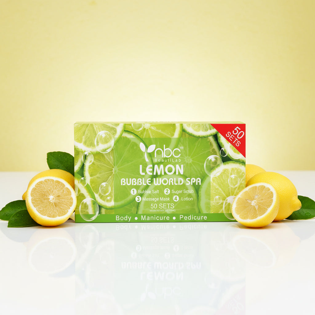 NBC 4-IN-1 BUBBLE WORLD SPA - LEMON