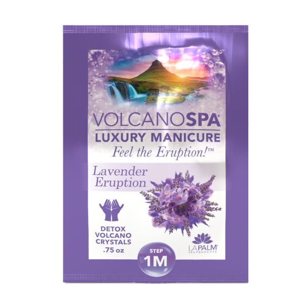 VOLCANO SPA LUXURY MANICURE IN A BOWL | LAVENDER ERUPTION