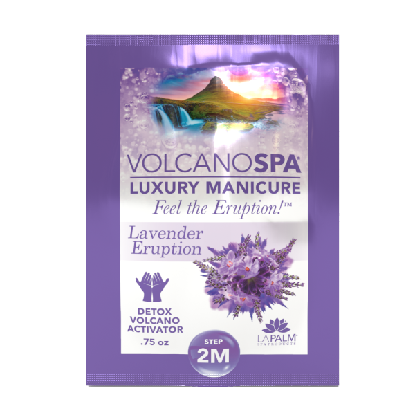 VOLCANO SPA LUXURY MANICURE IN A BOWL | LAVENDER ERUPTION
