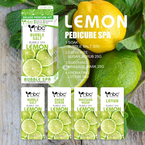 NBC 4-IN-1 BUBBLE WORLD SPA - LEMON