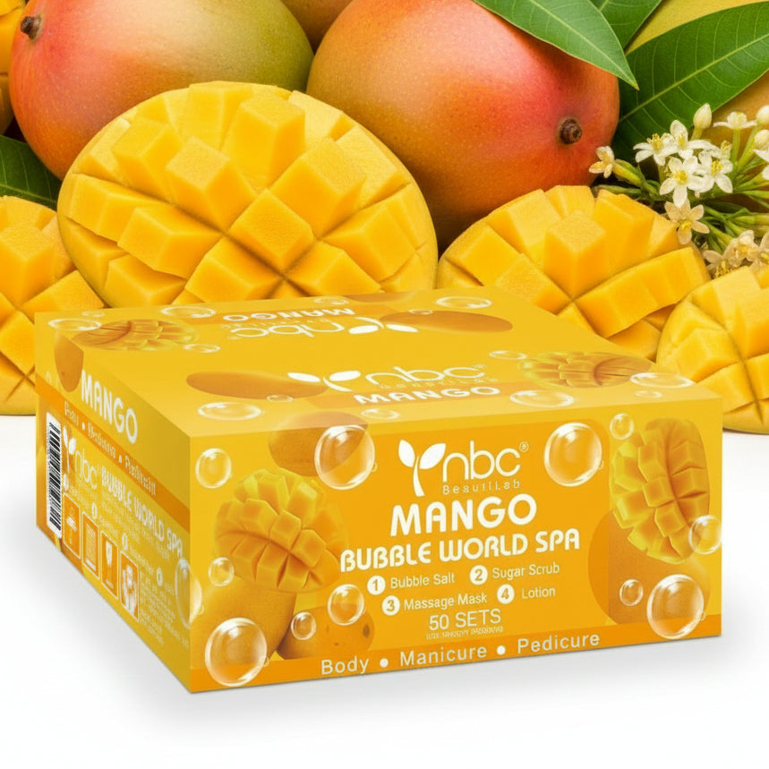 NBC 4-IN-1 BUBBLE WORLD SPA - MANGO