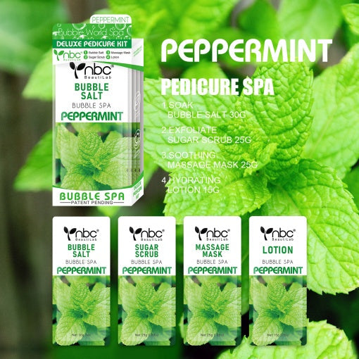 NBC 4-IN-1 BUBBLE WORLD SPA - PEPPERMINT
