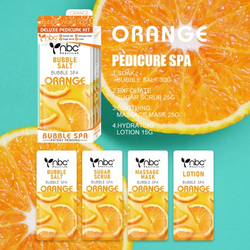 NBC 4-IN-1 BUBBLE WORLD SPA - ORANGE
