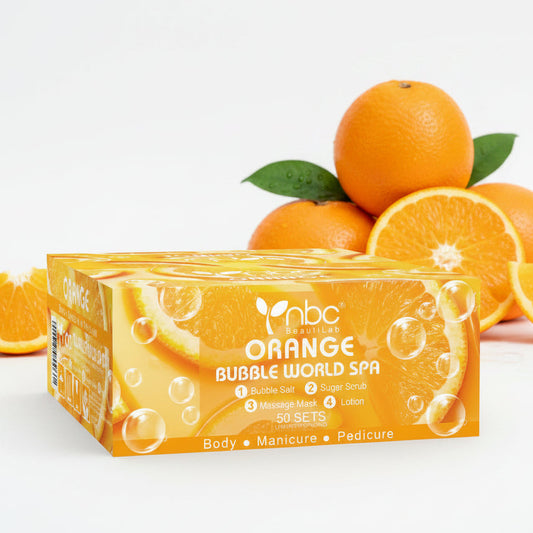 NBC 4-IN-1 BUBBLE WORLD SPA - ORANGE