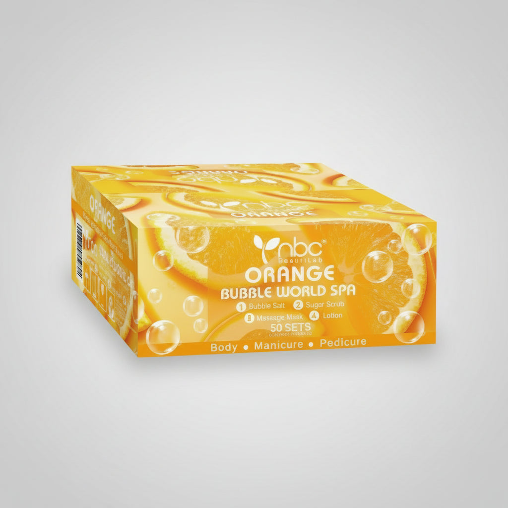 NBC 4-IN-1 BUBBLE WORLD SPA - ORANGE