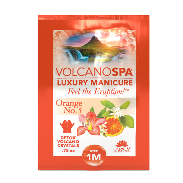 VOLCANO SPA LUXURY MANICURE IN A BOWL | ORANGE NO.5