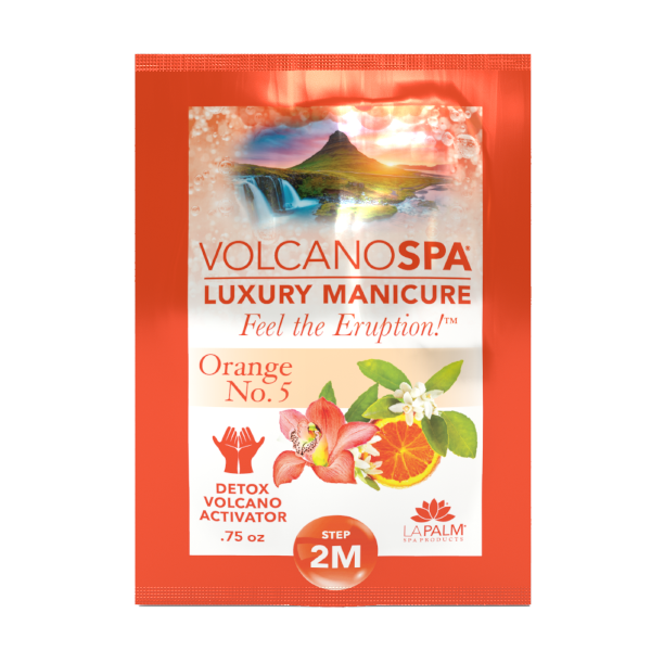 VOLCANO SPA LUXURY MANICURE IN A BOWL | ORANGE NO.5