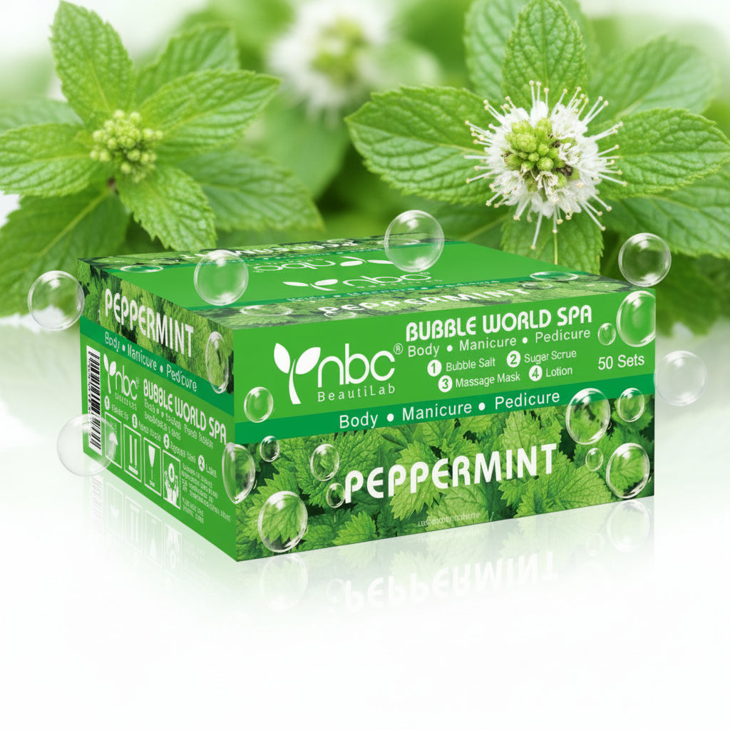 NBC 4-IN-1 BUBBLE WORLD SPA - PEPPERMINT