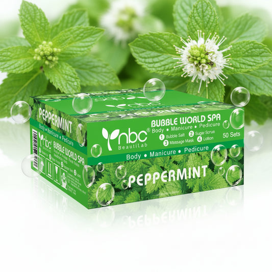 NBC 4-IN-1 BUBBLE WORLD SPA - PEPPERMINT