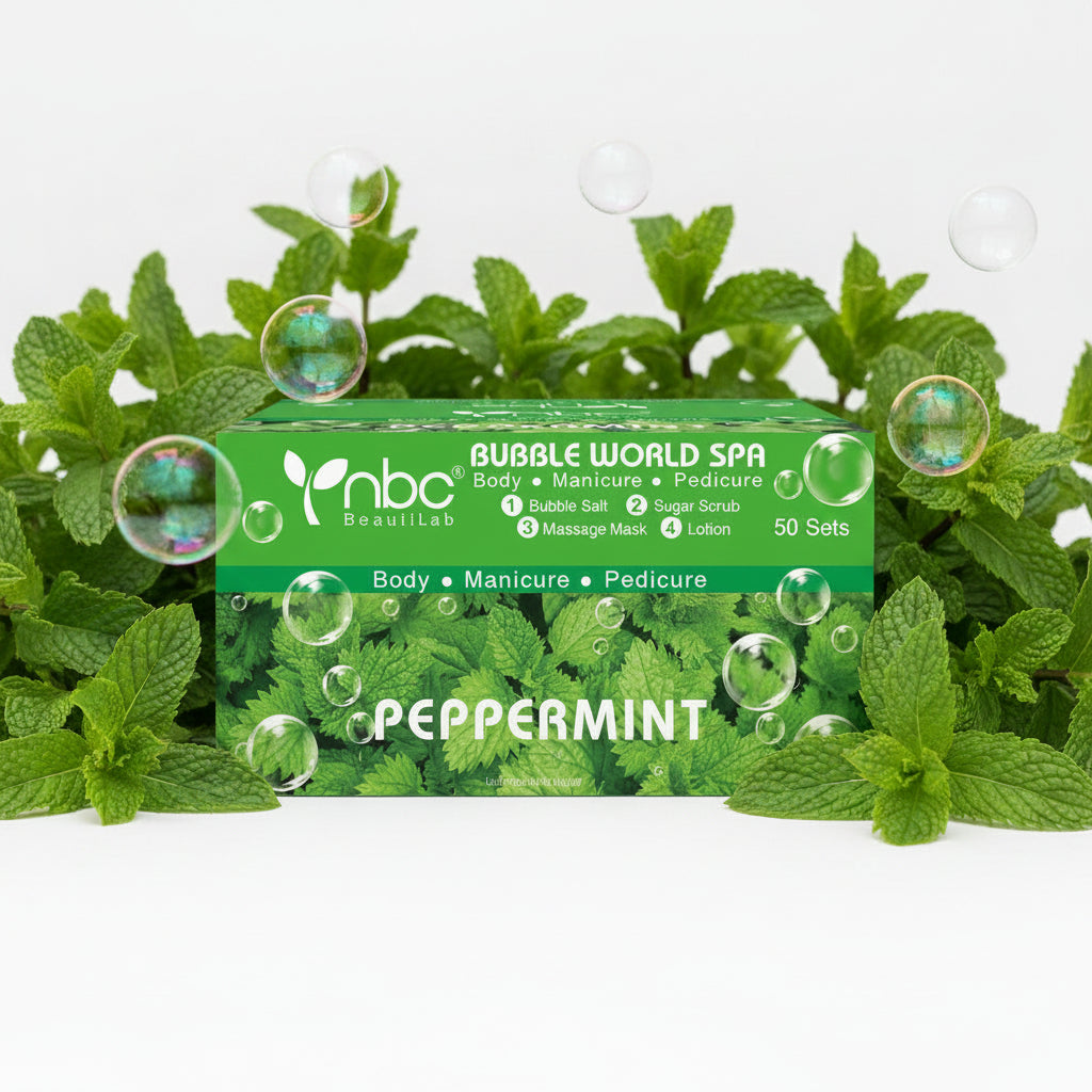 NBC 4-IN-1 BUBBLE WORLD SPA - PEPPERMINT