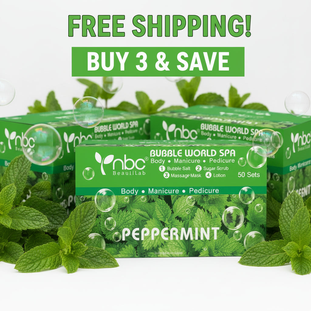 NBC 4-IN-1 BUBBLE WORLD SPA - PEPPERMINT