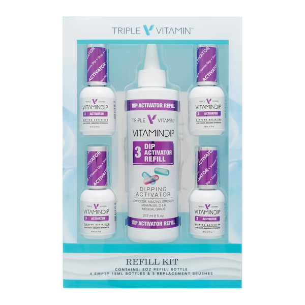 Step 3 – Dip Activator Refill Kit
