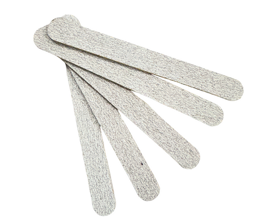 RED NAIL 5" MINI NAIL FILE - ZEBRA 80/100