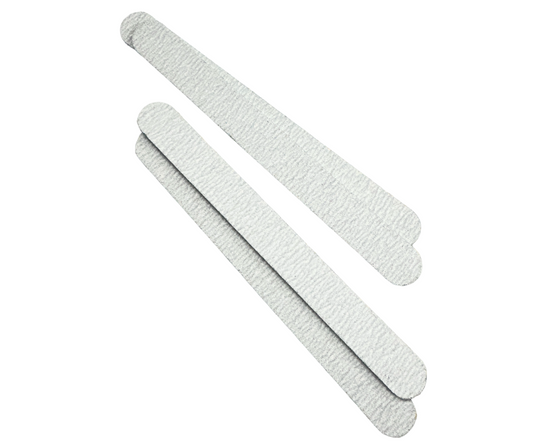 RED NAIL 7" MEDIUM NAIL FILE - ZEBRA 100/100