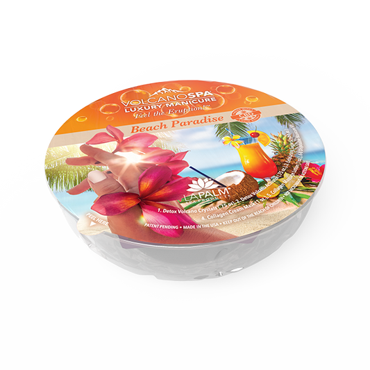VOLCANO SPA LUXURY MANICURE IN A BOWL | BEACH PARADISE