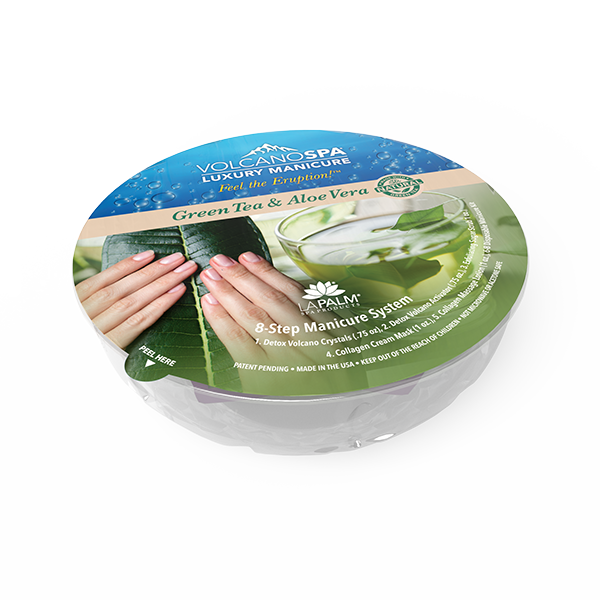 VOLCANO SPA LUXURY MANICURE IN A BOWL | GREEN TEA