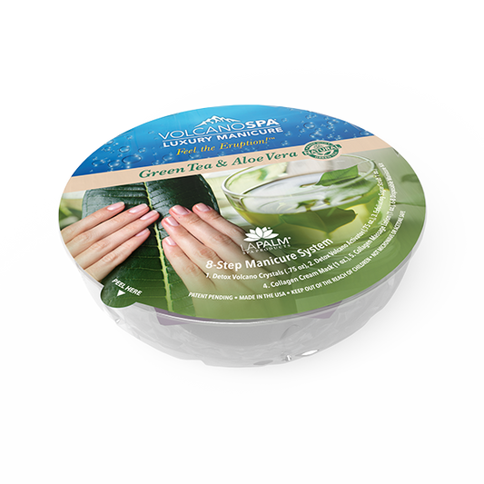 VOLCANO SPA LUXURY MANICURE IN A BOWL | GREEN TEA