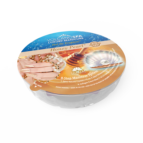 VOLCANO SPA LUXURY MANICURE IN A BOWL | HONEY PEARL