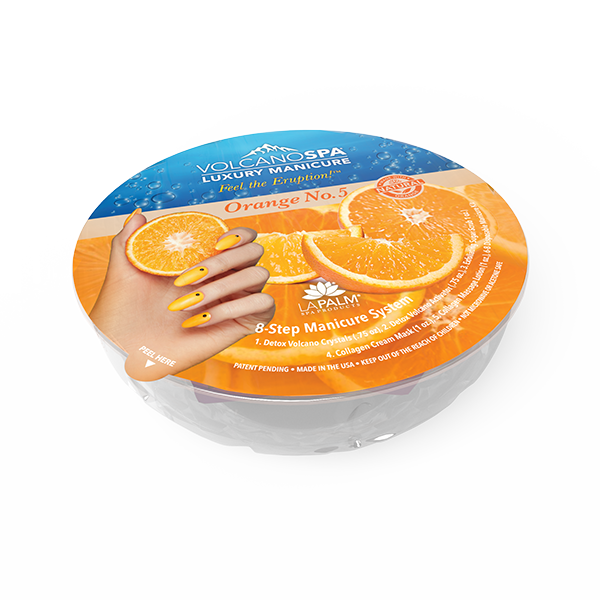 VOLCANO SPA LUXURY MANICURE IN A BOWL | ORANGE NO.5