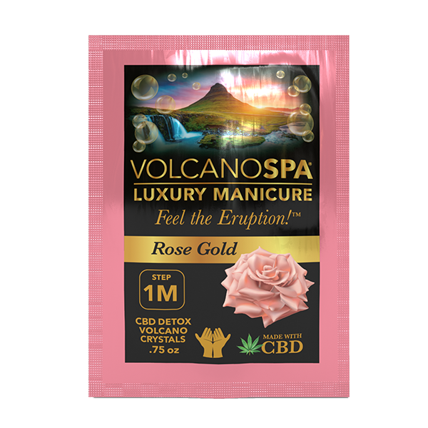 VOLCANO SPA LUXURY MANICURE IN A BOWL | ROSE GOLD