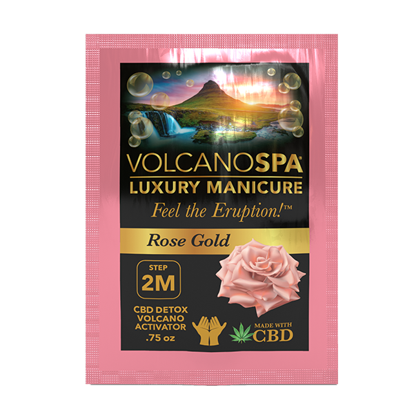 VOLCANO SPA LUXURY MANICURE IN A BOWL | ROSE GOLD