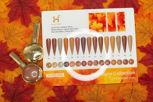 HANG FALL DISCO GEL COLLECTION - 15 COLORS