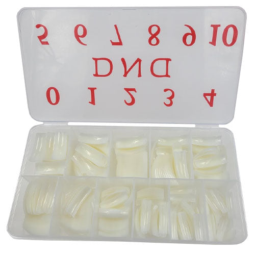 DND NATURAL NAIL TIPS BOX
