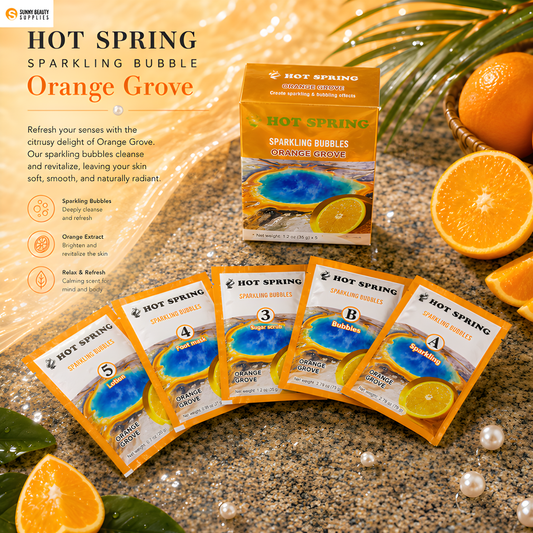 Hot Spring Sparkling Bubbles 5in1 Orange Grove