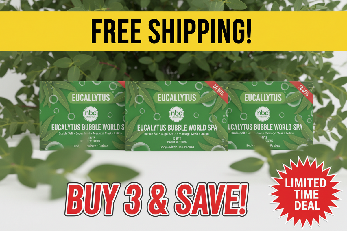 NBC 4-IN-1 BUBBLE WORLD SPA - EUCALYPTUS