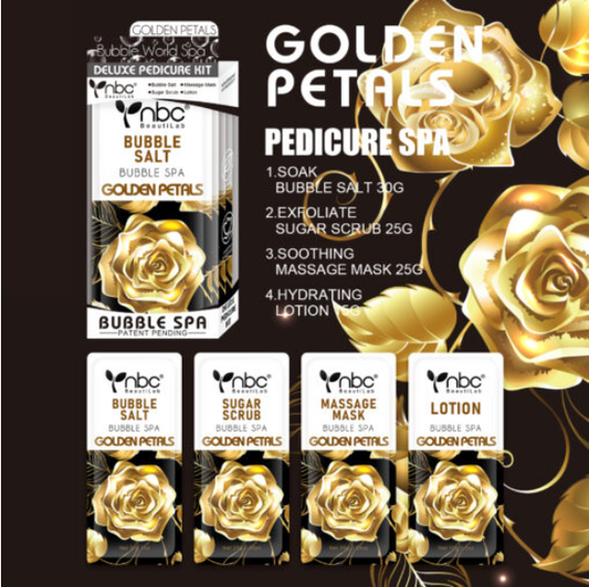 NBC 4-IN-1 BUBBLE WORLD SPA - GOLDEN PETALS