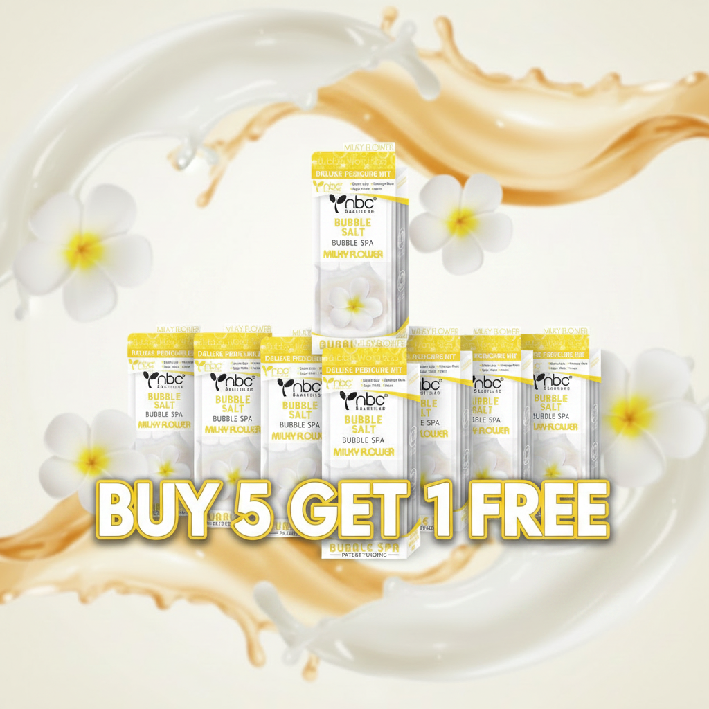 NBC 4-IN-1 BUBBLE WORLD SPA - MILKY FLOWER