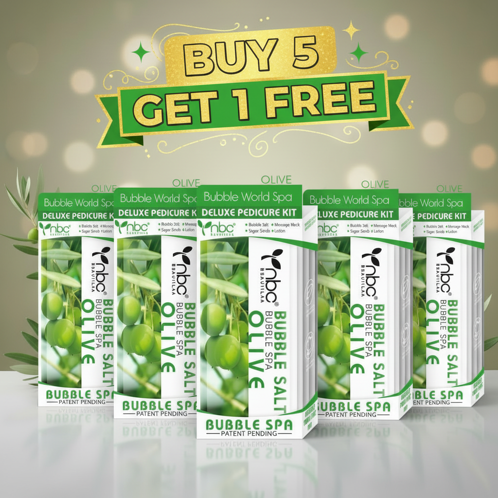 NBC 4-IN-1 BUBBLE WORLD SPA - OLIVE