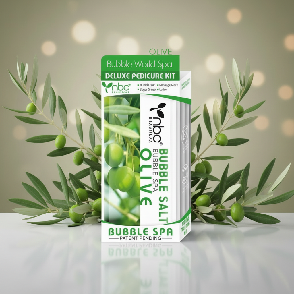 NBC 4-IN-1 BUBBLE WORLD SPA - OLIVE