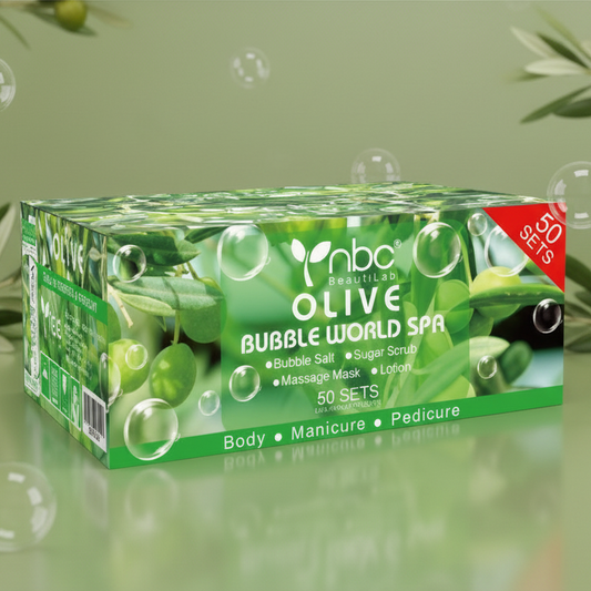 NBC 4-IN-1 BUBBLE WORLD SPA - OLIVE
