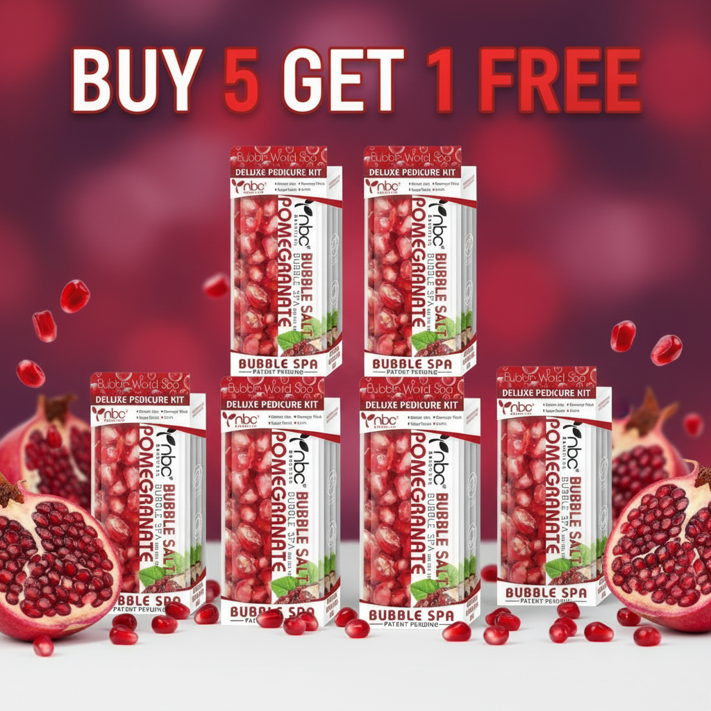 NBC 4-IN-1 BUBBLE WORLD SPA - POMEGRANATE
