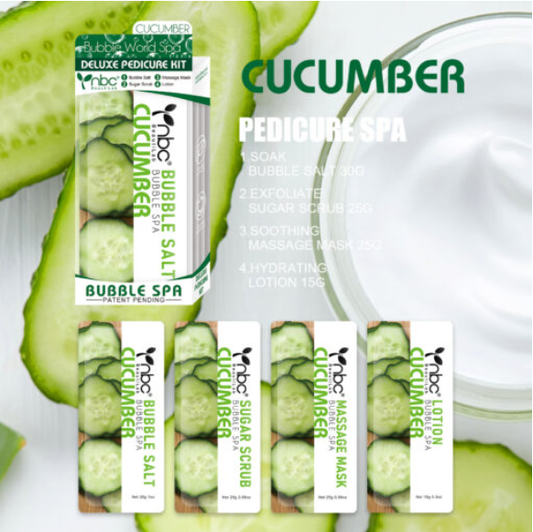 NBC 4-IN-1 BUBBLE WORLD SPA - CUCUMBER