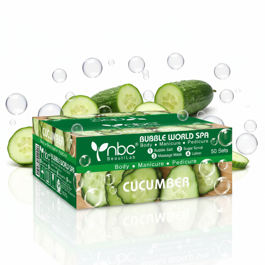 NBC 4-IN-1 BUBBLE WORLD SPA - CUCUMBER