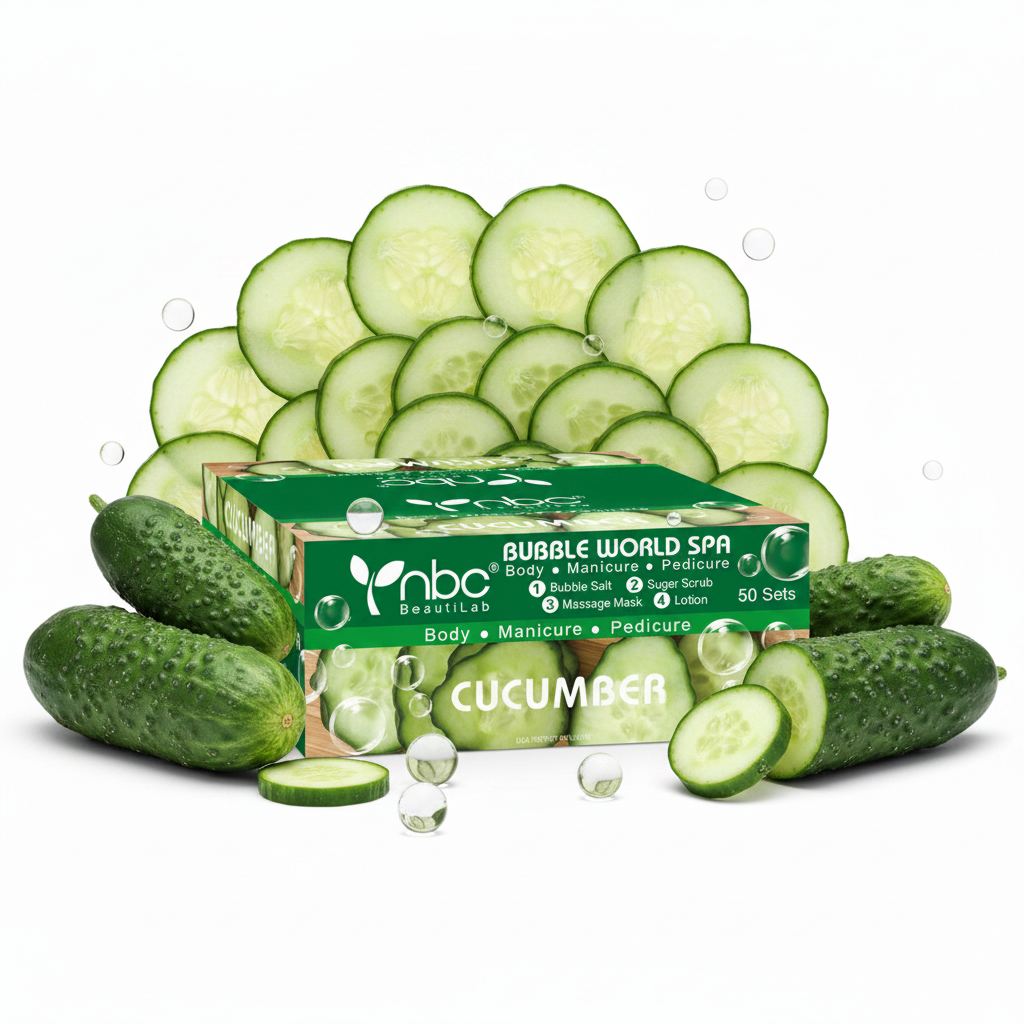 NBC 4-IN-1 BUBBLE WORLD SPA - CUCUMBER