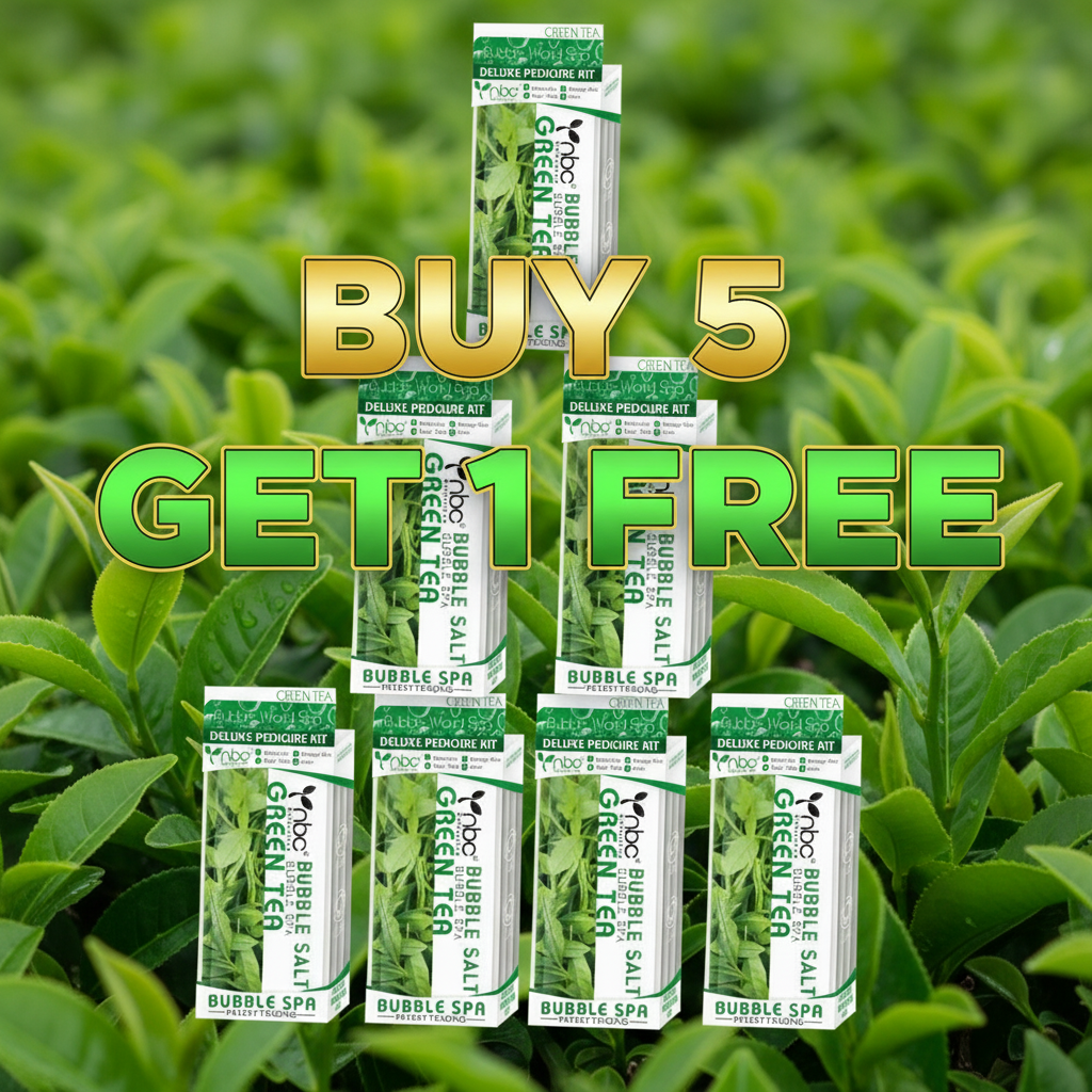 NBC 4-IN-1 BUBBLE WORLD SPA - GREEN TEA