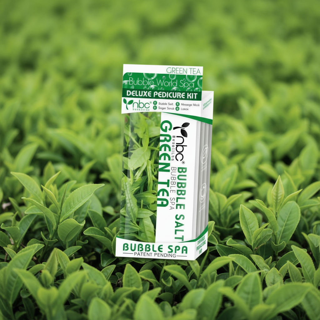 NBC 4-IN-1 BUBBLE WORLD SPA - GREEN TEA