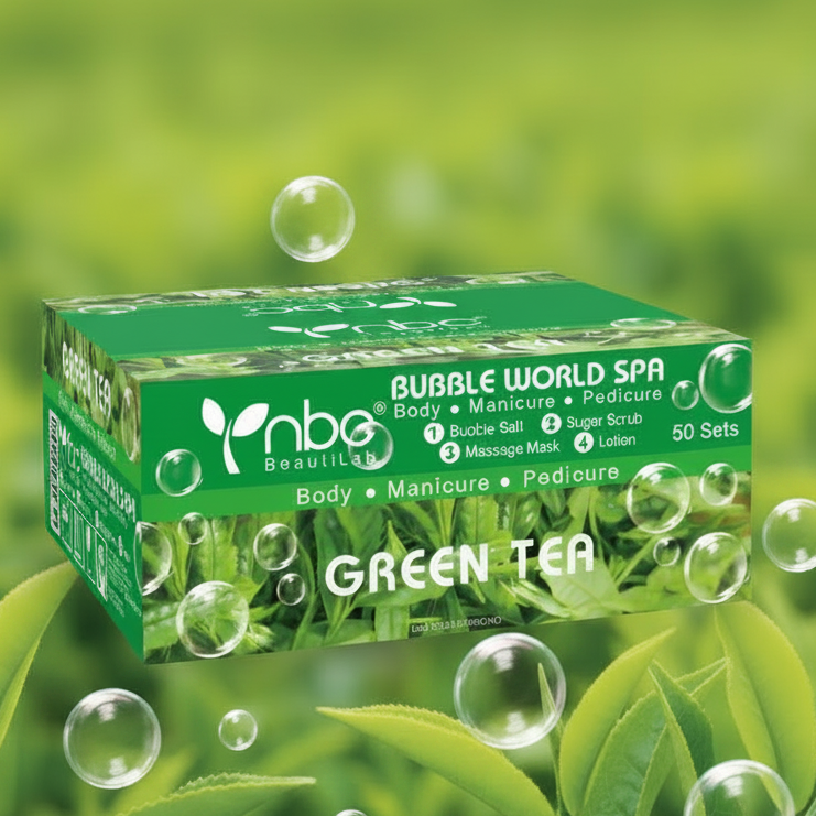 NBC 4-IN-1 BUBBLE WORLD SPA - GREEN TEA