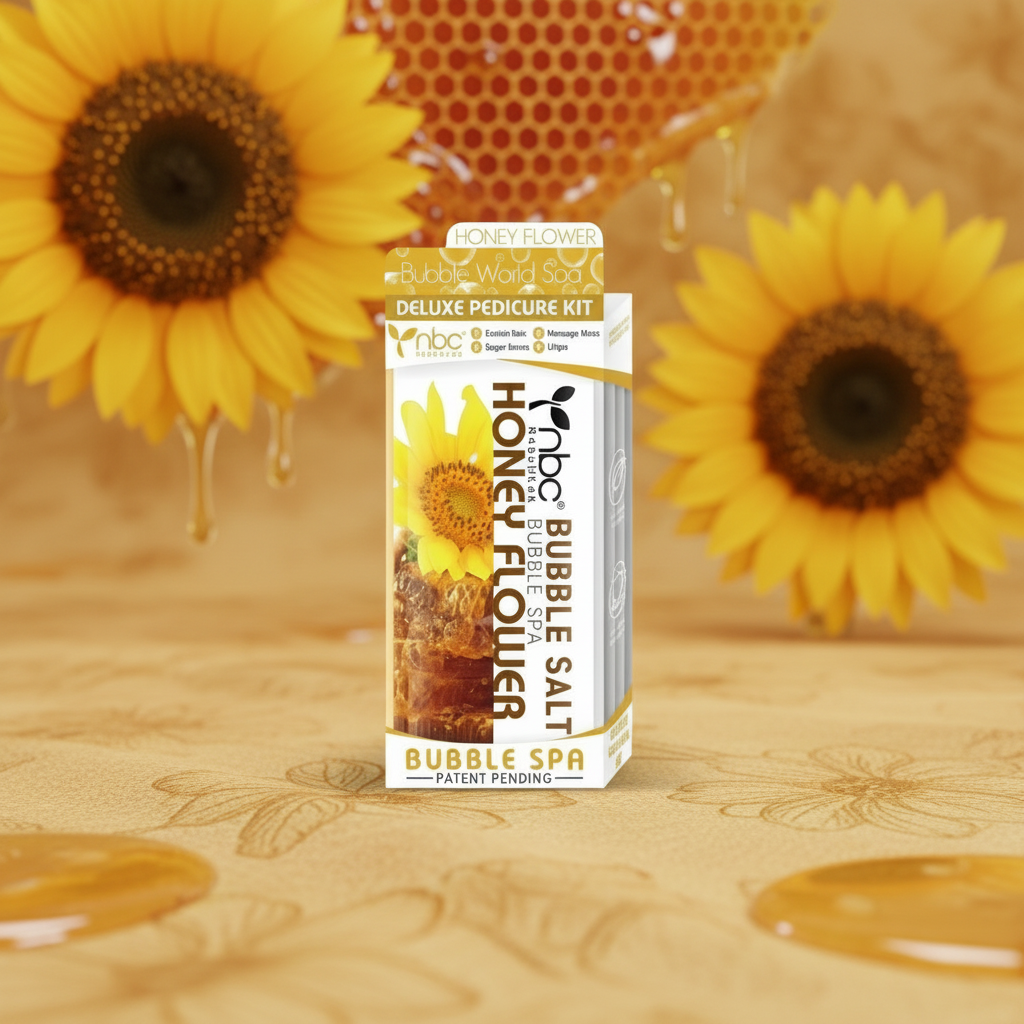 NBC 4-IN-1 BUBBLE WORLD SPA - HONEY FLOWER